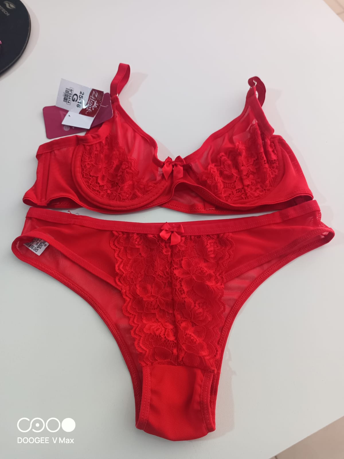Conjunto Sutiã e Calcinha sem bojo Zilook 25163